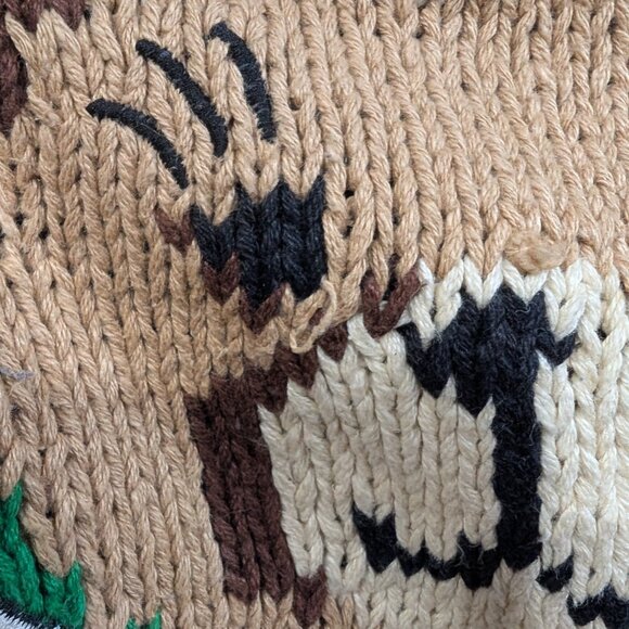 Vintage 1995 Eagle's Eye Collectibles Teddycare Knit Cardigan Sweater - Picture 7 of 10